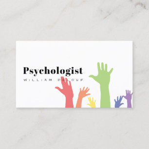 Cartão De Visita Psicólogo Terapeuta Saúde Mental