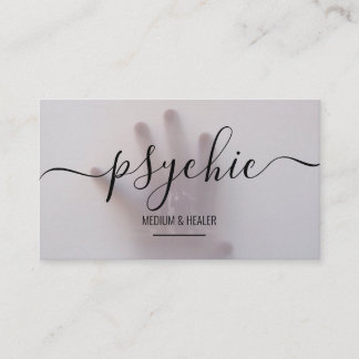 Cartão De Visita Psychic Medium Healer