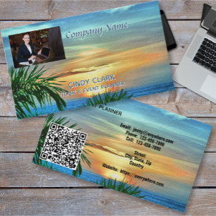 Cartão De Visita Puerto Sunset Company 1557