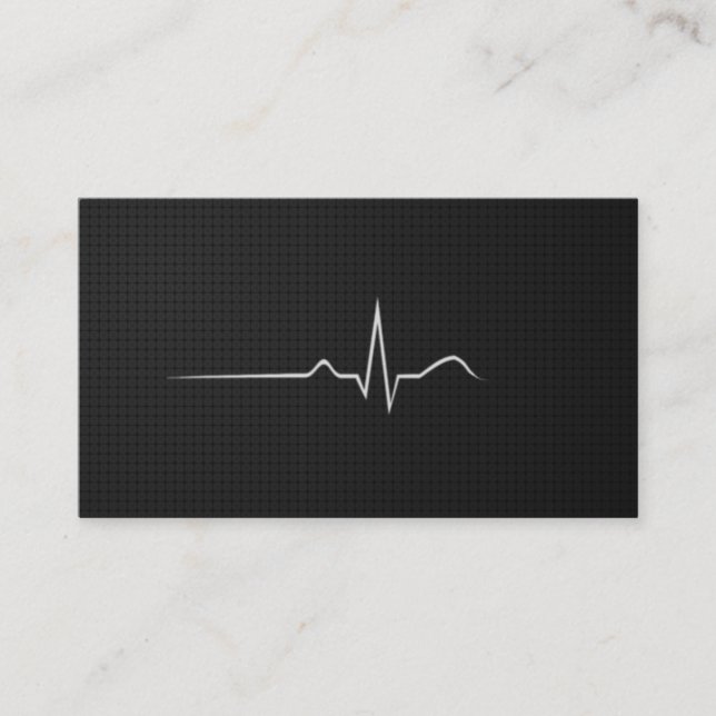 Cartão De Visita Pulso moderno No.1 (Frente)