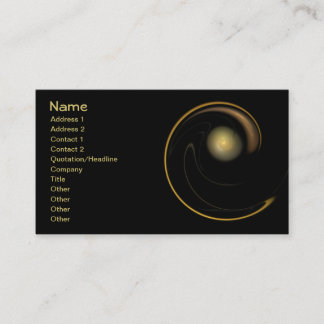 Cartão De Visita Pure Flame Brago-Mitchell Belas Artes Fractais