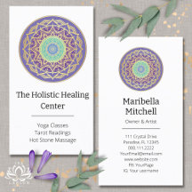 Púrpura Turquesa Dourada Mandala Metafísica