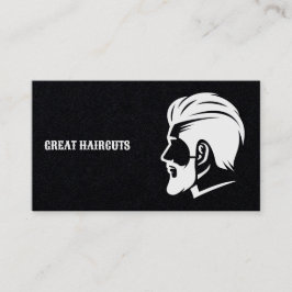 Cartão De Visita QR Barber Premium