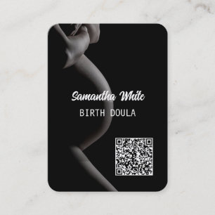 Cartão de Visita QR Code de Doula