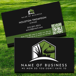 Cartão De Visita QR Code Professional Garden Laden Care Landscaper