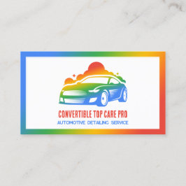 Cartão De Visita QR Personalizado Colorido Detalhado Automático