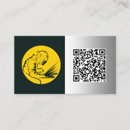 Cartão De Visita QR Personalizado de Soldadura ⚙️