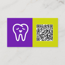 Cartão De Visita QR Personalizado Dental