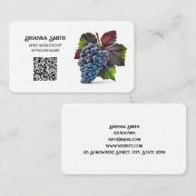 QR personalizado do consultor de vinhos
