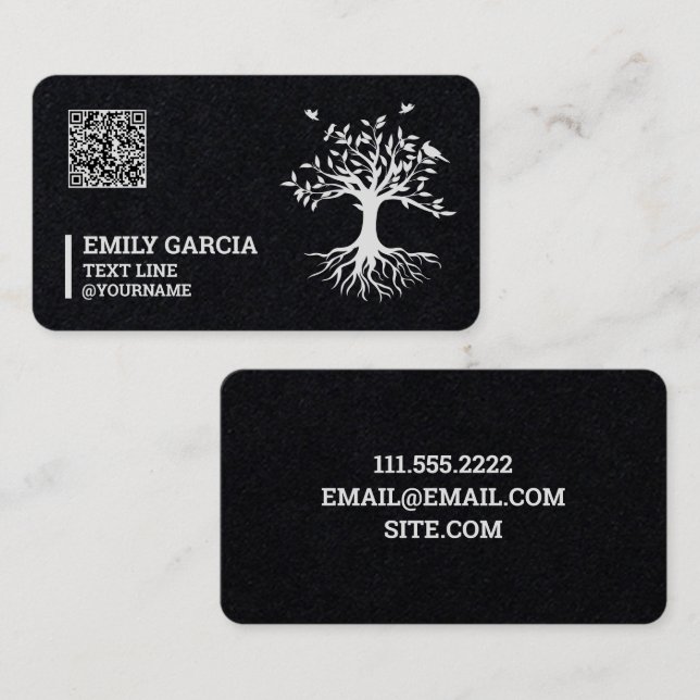 Cartão De Visita QR Personalizado MLM do marketing (Frente/Verso)