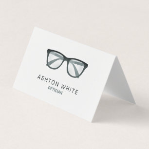 Cartão De Visita QR personalizado optometrista óptico
