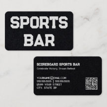 QR personalizado para bar de esportes