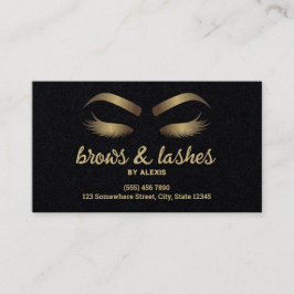Cartão De Visita QR Professional Personalizado de Linha e Lash