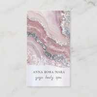 *~* QR Silver Rosa Luxo Agitado Lúpulo Luminoso Gl