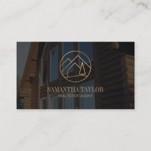 Cartão De Visita QRCode de Realtor Profissional Moderno