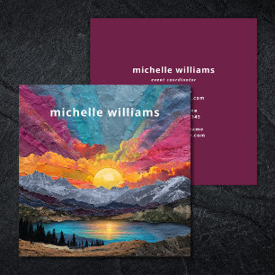 CARTÃO DE VISITA QUADRADO 