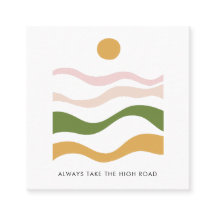 Abstrato Motivational Cote em Alta Estrada