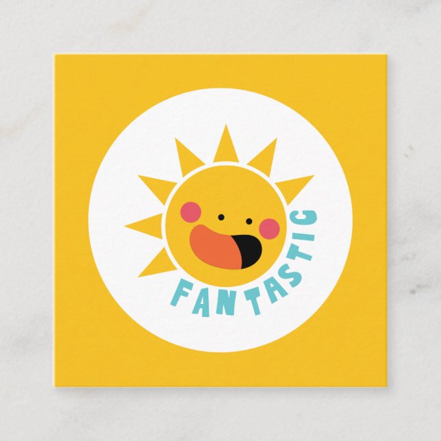 Cartão De Visita Quadrado Acentos e tratamentos de parede > decalques de par (Frente)