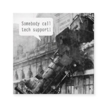 Alguém Ligue para o comboio de apoio técnico