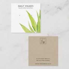 CARTÃO DE VISITA QUADRADO APRESENTAÇÃO DO ESTUDO DE ANULAÇÃO EUCALYPTUS FAUN