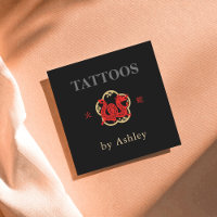 Artista de Tatuagem de Dragão Vermelho