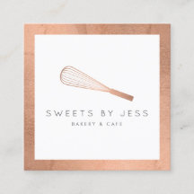 Bakery de Whisk Dourada rosa