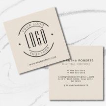 Bigode moderno simples adicione seu logotipo