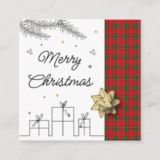 Cartão De Visita Quadrado Business Card