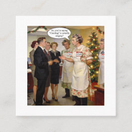 Cartão De Visita Quadrado Business Card