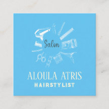 Cabelo profissional HairStylist Salon Sage Blue