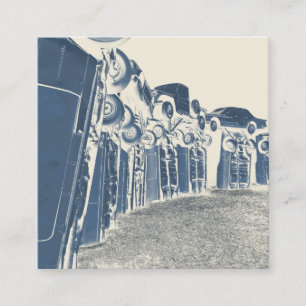 Cartão De Visita Quadrado carhenge