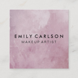 Cartão De Visita Quadrado Chic Grunge