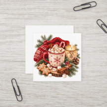 Chocolate Quente Natal Aconchegante Inverno Hygge