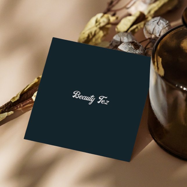 Cartão De Visita Quadrado Código Qr da Cinza da Cinza Preta Estheticista (Esthetician Black White Gray Grey Qr Code Square Business Card)