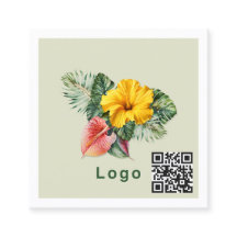 Código QR do Modelo de logotipo