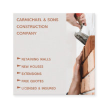 Construção de pedreiro profissional