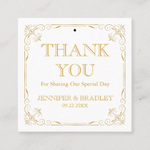 Cartão De Visita Quadrado Cor feita sob encomenda do Tag   do favor do