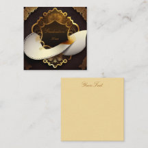 Cream and Gold Scrapbook Style