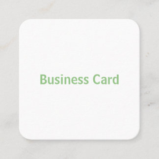 Cartão De Visita Quadrado Crie o seu próprio arredondado 2,5" x 2,5"