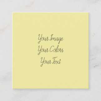 Cartão De Visita Quadrado Crie seu