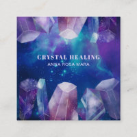 * Cristal do universo da aguarela de pedras