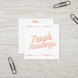 Cartão De Visita Quadrado Design 711