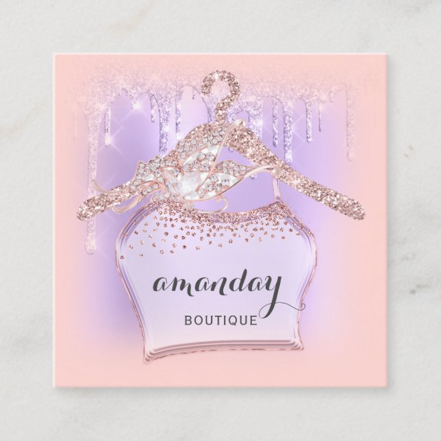 Cartão De Visita Quadrado Dissipador de Coluna de Fecho Compre Dissipador de (Frente)