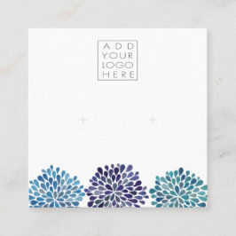 Cartão De Visita Quadrado Earrings Backing Cards Add Your Own Logo