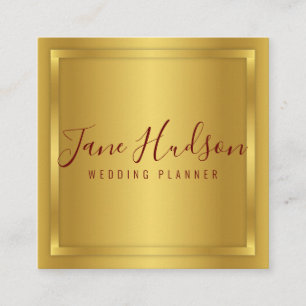 Cartão De Visita Quadrado Empresa Eelgant minimalista editável 3,5x2.5