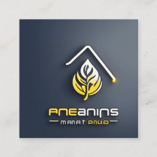 Cartão De Visita Quadrado "Especialista em vendas online"