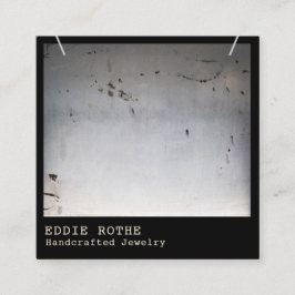 Cartão De Visita Quadrado Esquadrão de Exibição de Colar Russo legal Edgy