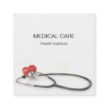 Estetoscópio com Coração | Cuidados Médicos & Saúd