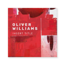 Estrutura de Abstrato vermelho profissional modern