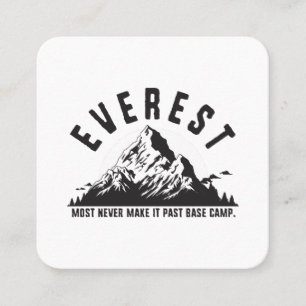 Cartão De Visita Quadrado Everest